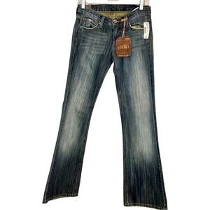 NWT Deadstock Vintage Y2K Street Denim Low Rise Bootcut Jeans 29”